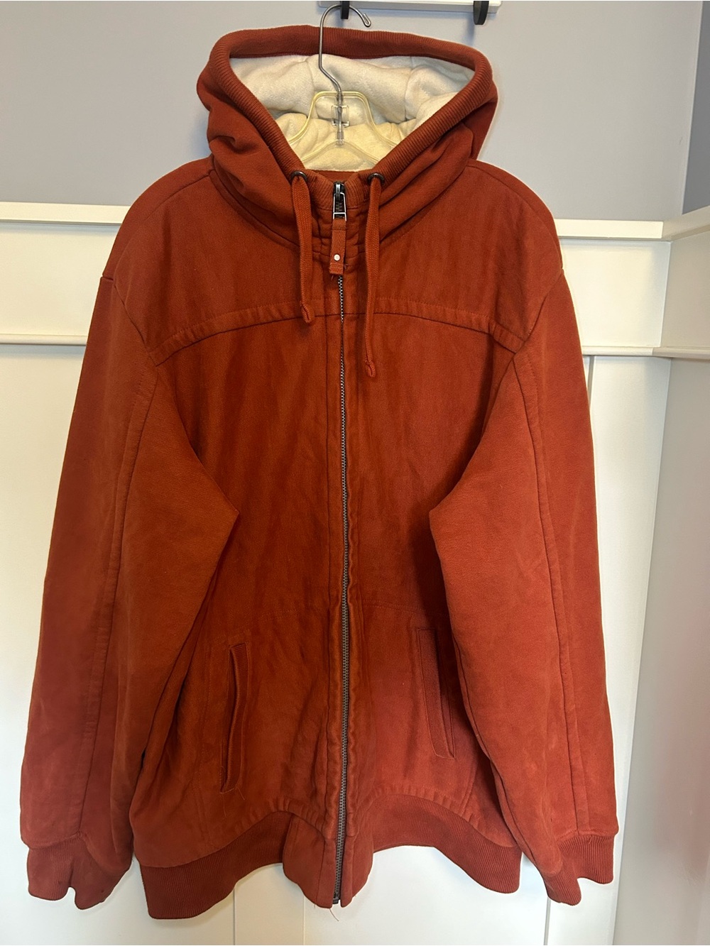 Vintage ultra heavyweight WindRiver zip-up hoodie